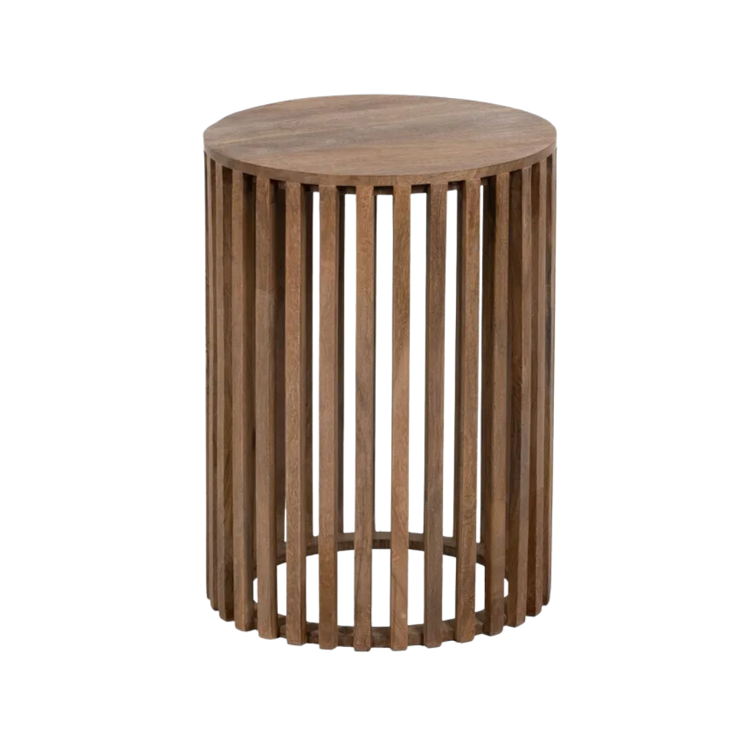 Set de 3 meses en madera de mango