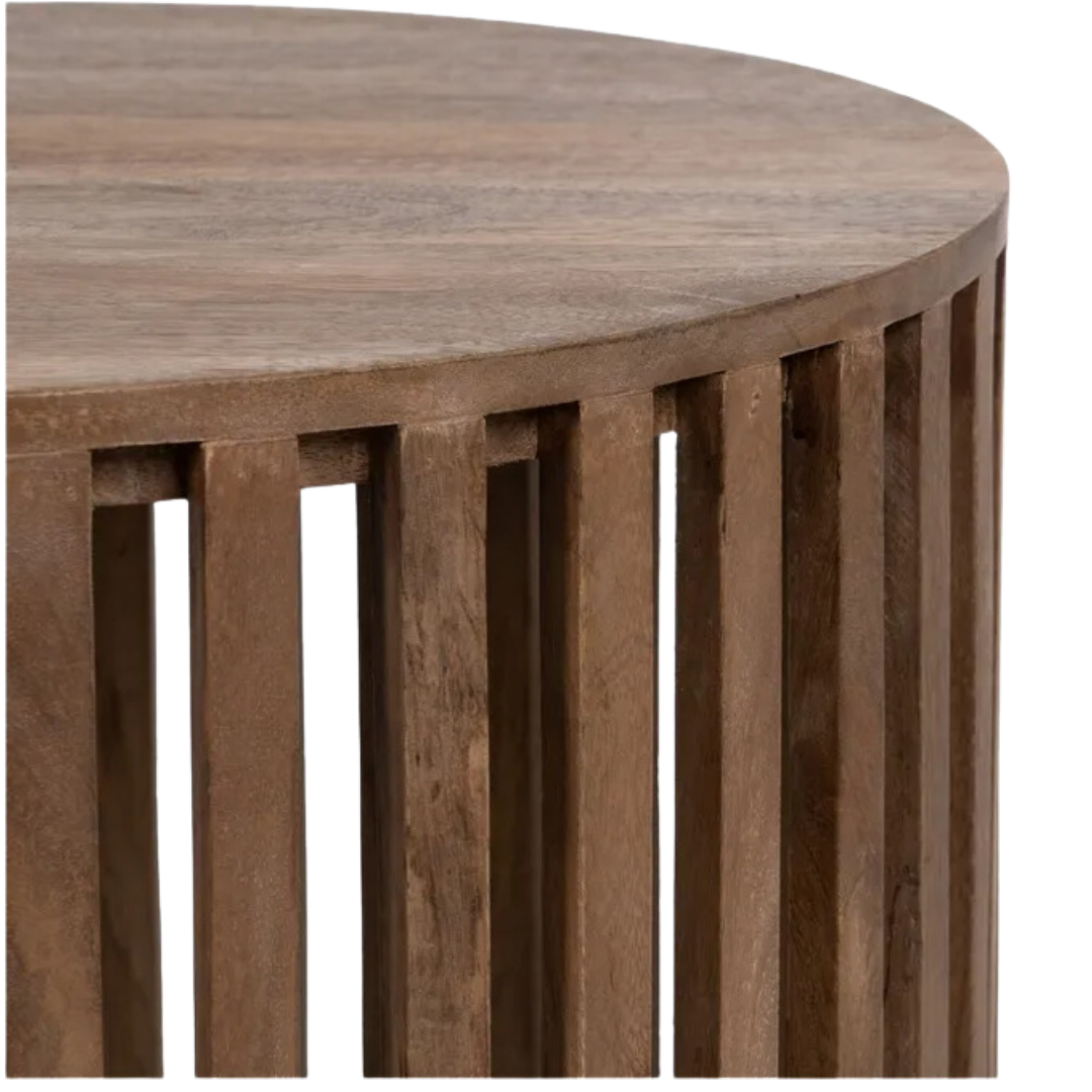 Set de 3 meses en madera de mango